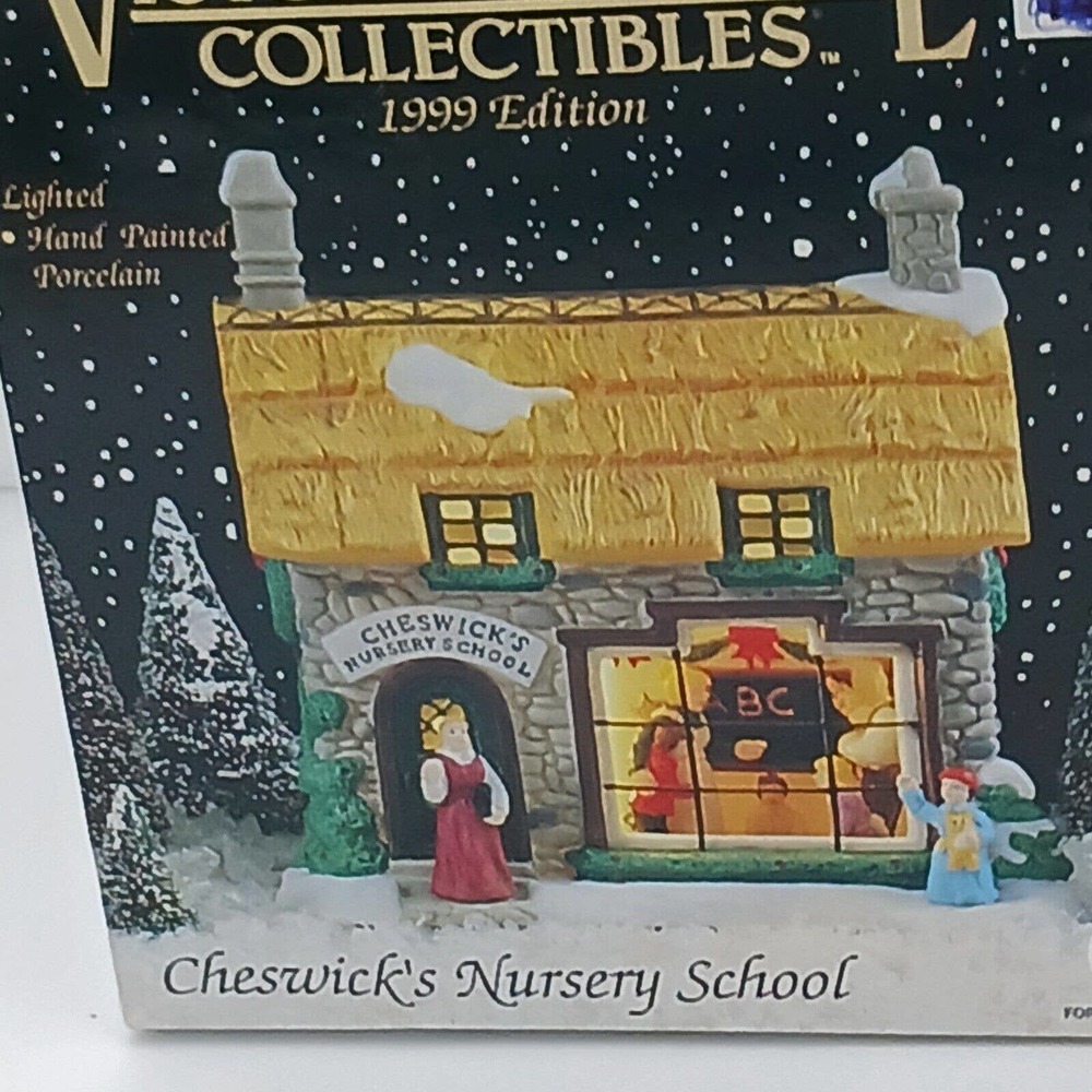 Cheswick's Nursery School Christmas‎ Victorian Village Collectibles Holiday 1999